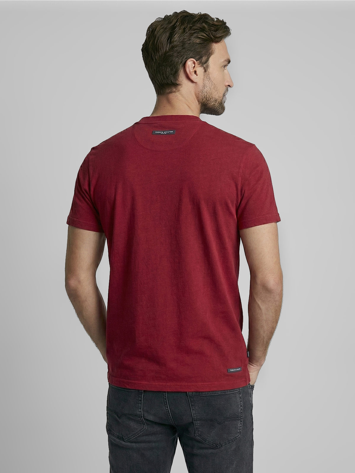 POLERA HOMBRE FEROUCH ALGODÓN MANGA CORTA - 2
