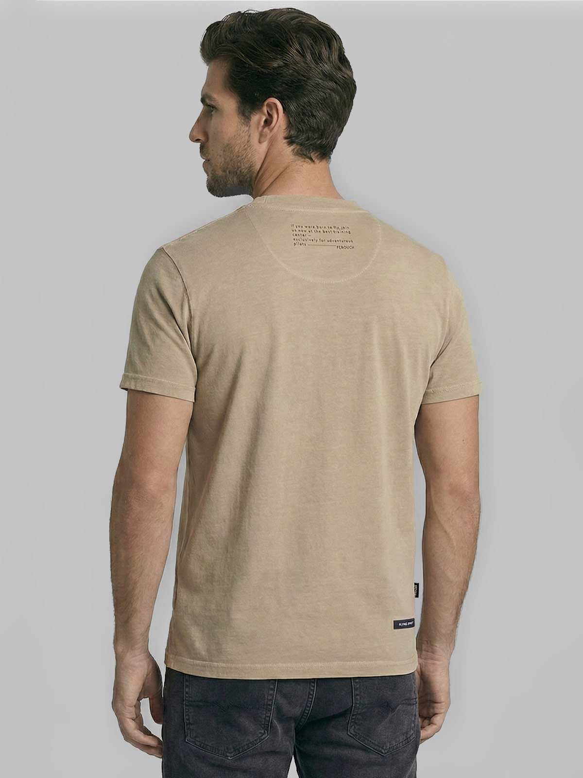 POLERA HOMBRE FEROUCH ALGODÓN MANGA CORTA - 2