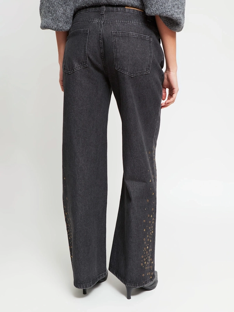 JEANS MUJER INDEX ALGODÓN TACHAS - 3