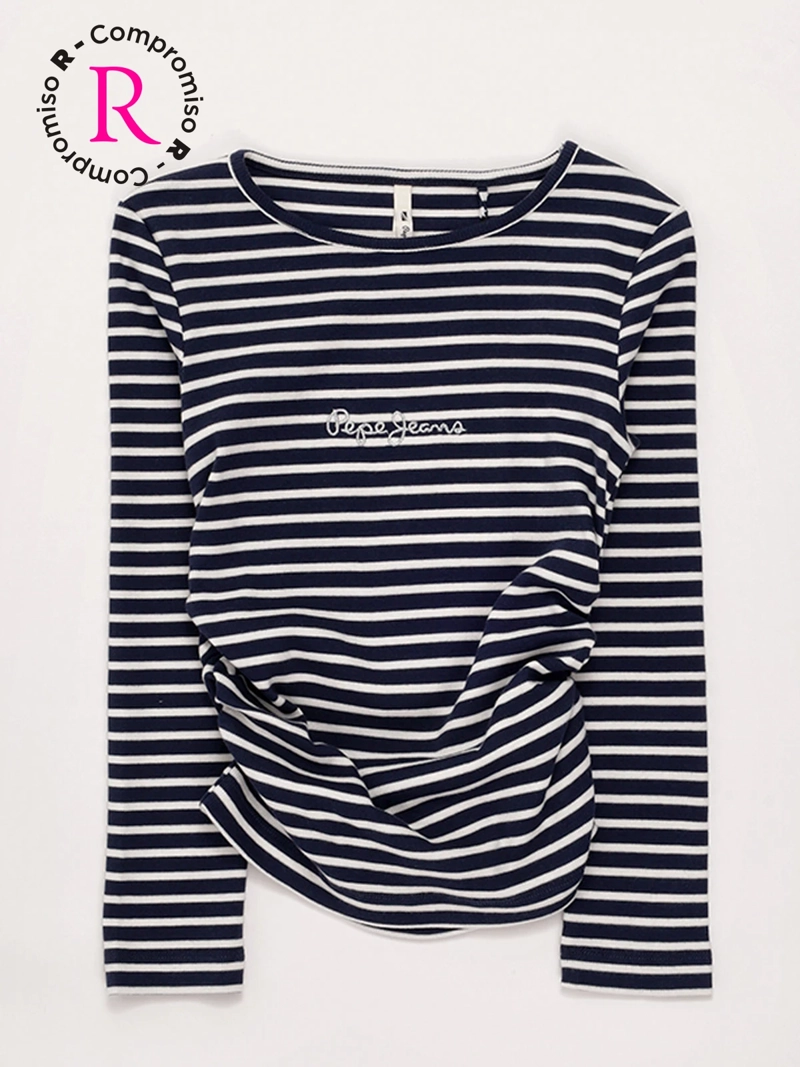 POLERA NIÑA PEPE JEANS ALGODÓN MANGA LARGA - 1
