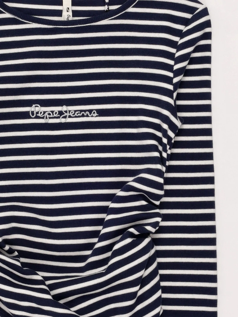 POLERA NIÑA PEPE JEANS ALGODÓN MANGA LARGA - 3