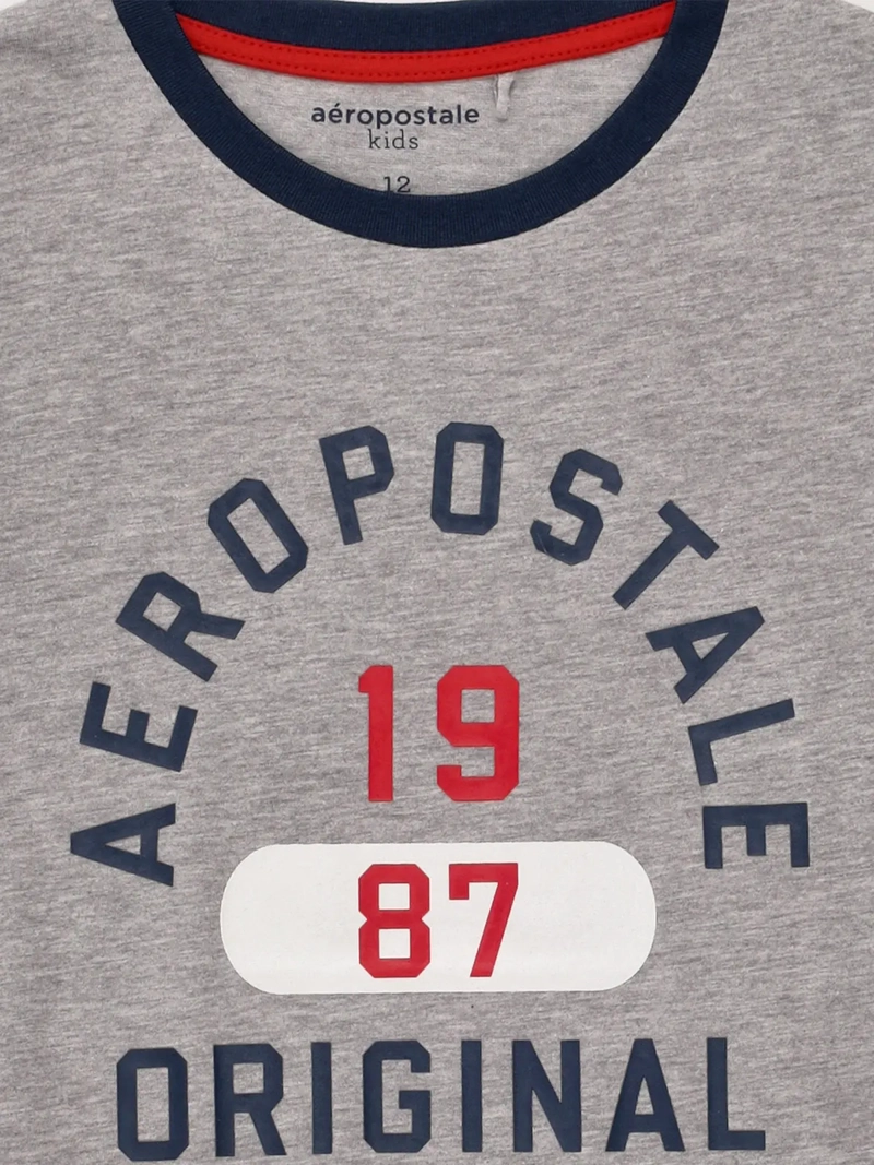 POLERA NIÑO AEROPOSTALE ALGODÓN MANGA CORTA - 3