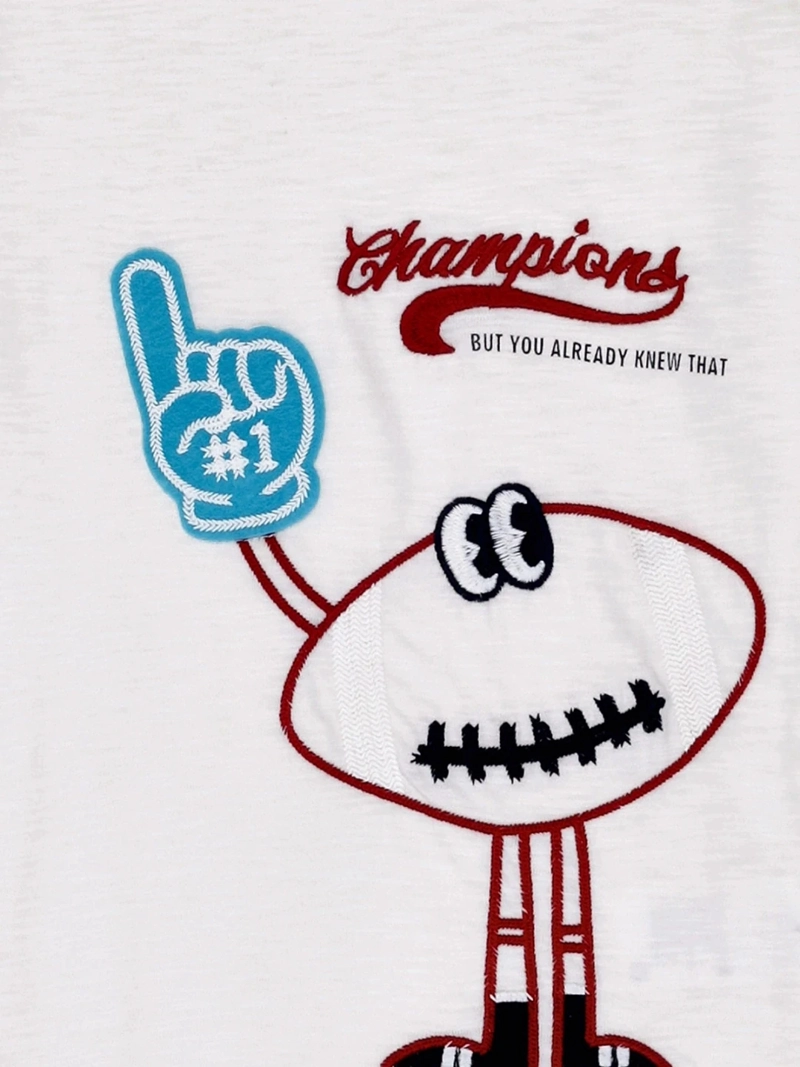 POLERA MANGA LARGA NIÑO HARVEST PELOTA - 5