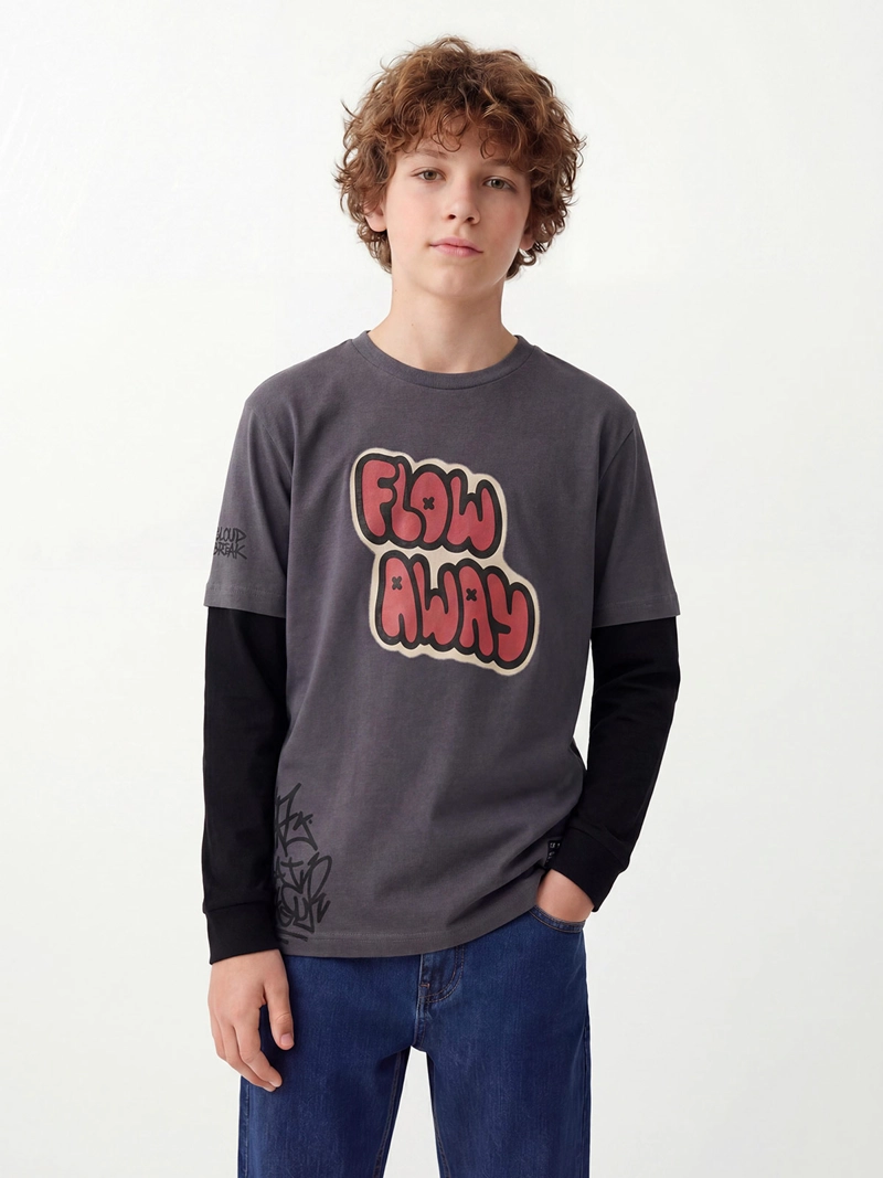 CLOUDBREAK POLERA MANGA LARGA NIÑO CLOUDBREAK