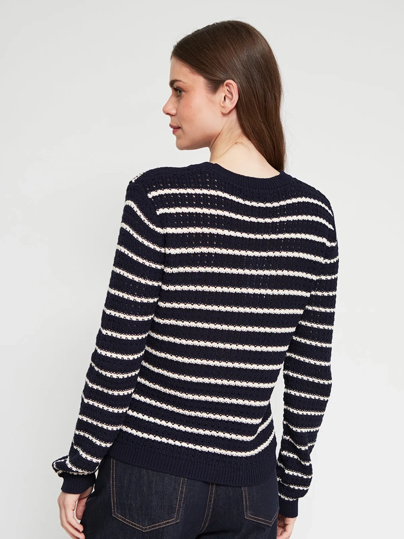 SWEATER MUJER MARQUIS ALGODÓN CALADO - 3