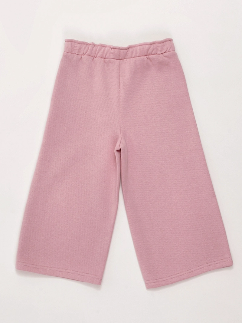 PANTALÓN DE BUZO NIÑA BABY HARVEST ALGODÓN ANCHO - 4