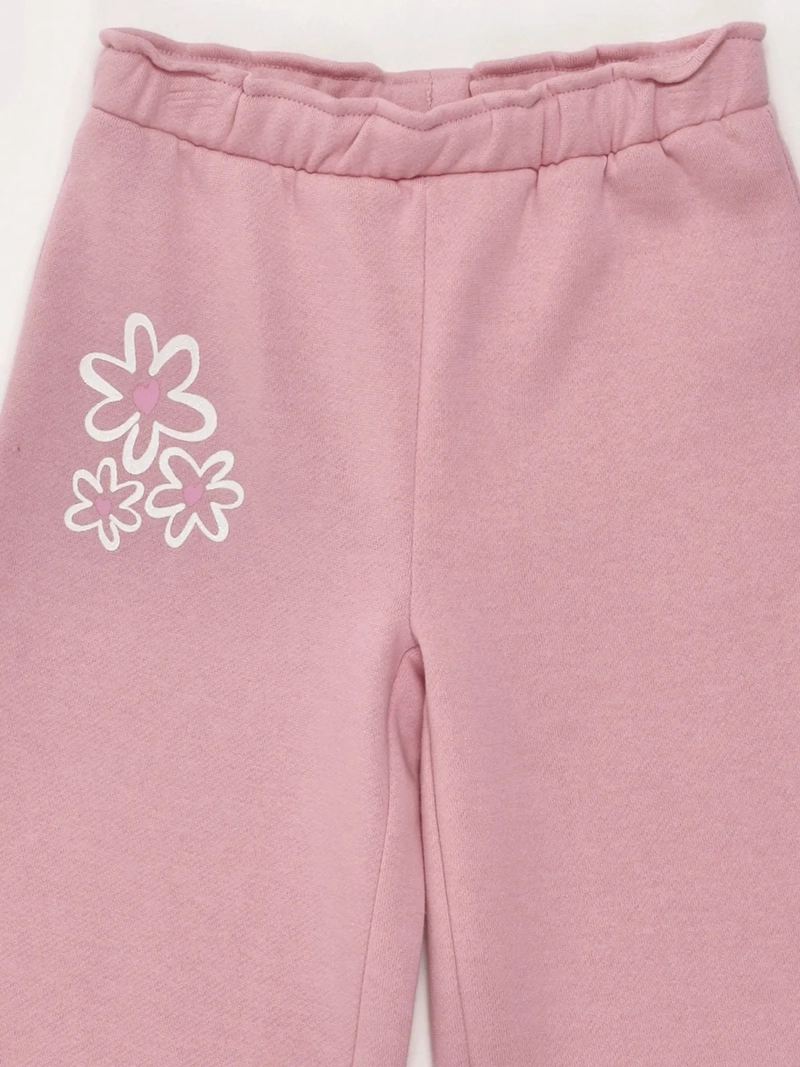 PANTALÓN DE BUZO NIÑA BABY HARVEST ALGODÓN ANCHO - 6