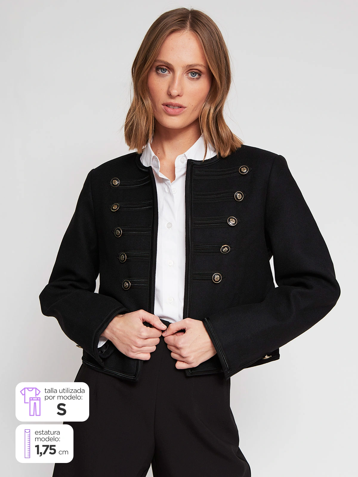 CHAQUETA MUJER MARQUIS BOTONES - 2