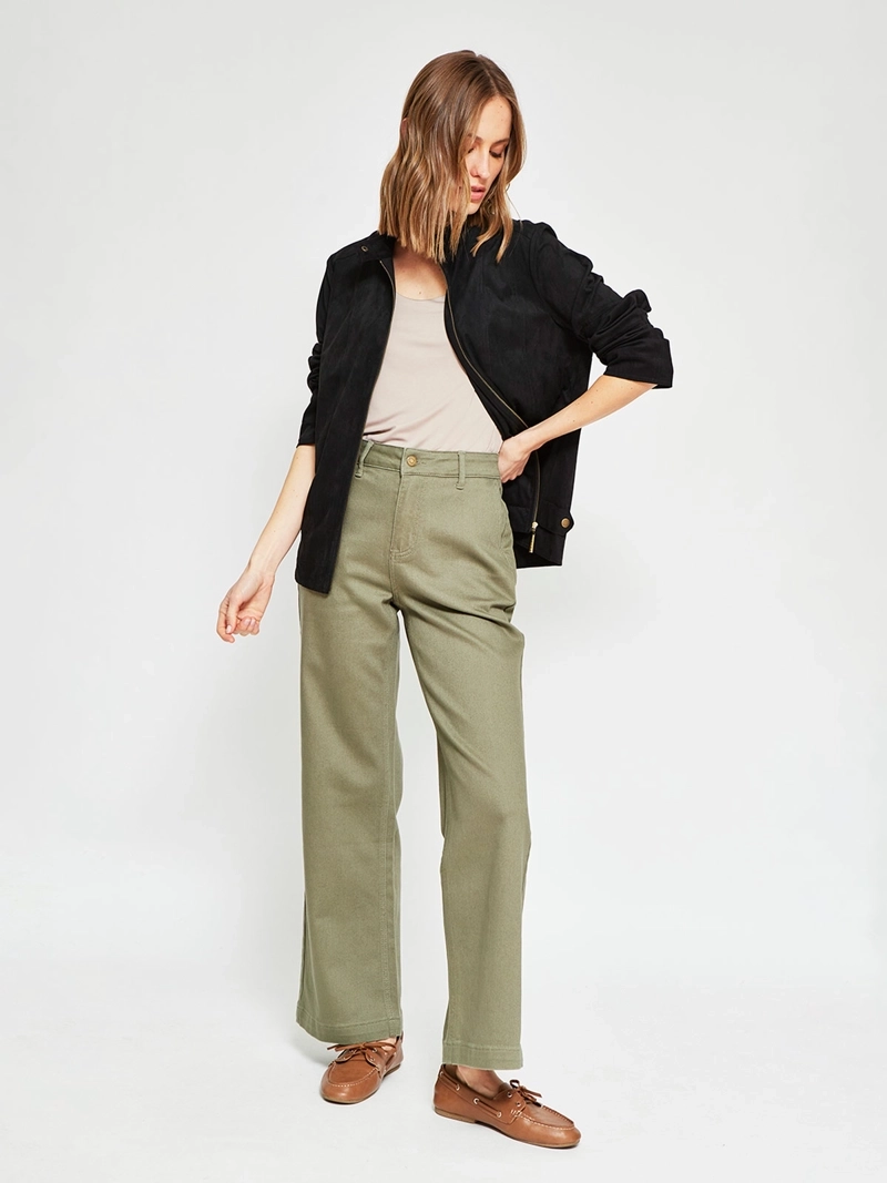 CHAQUETA MUJER AZIZ TIPO SUEDE - 5
