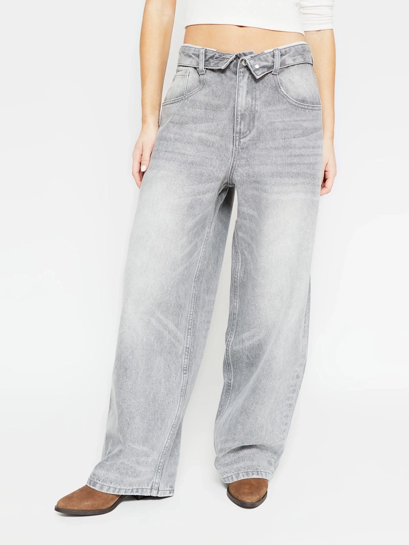 JEANS MUJER INDEX ALGODÓN BAGGY - 3