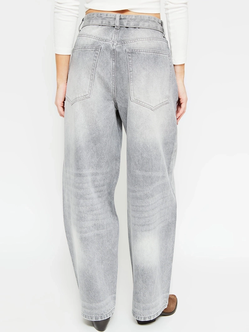 JEANS MUJER INDEX ALGODÓN BAGGY - 4