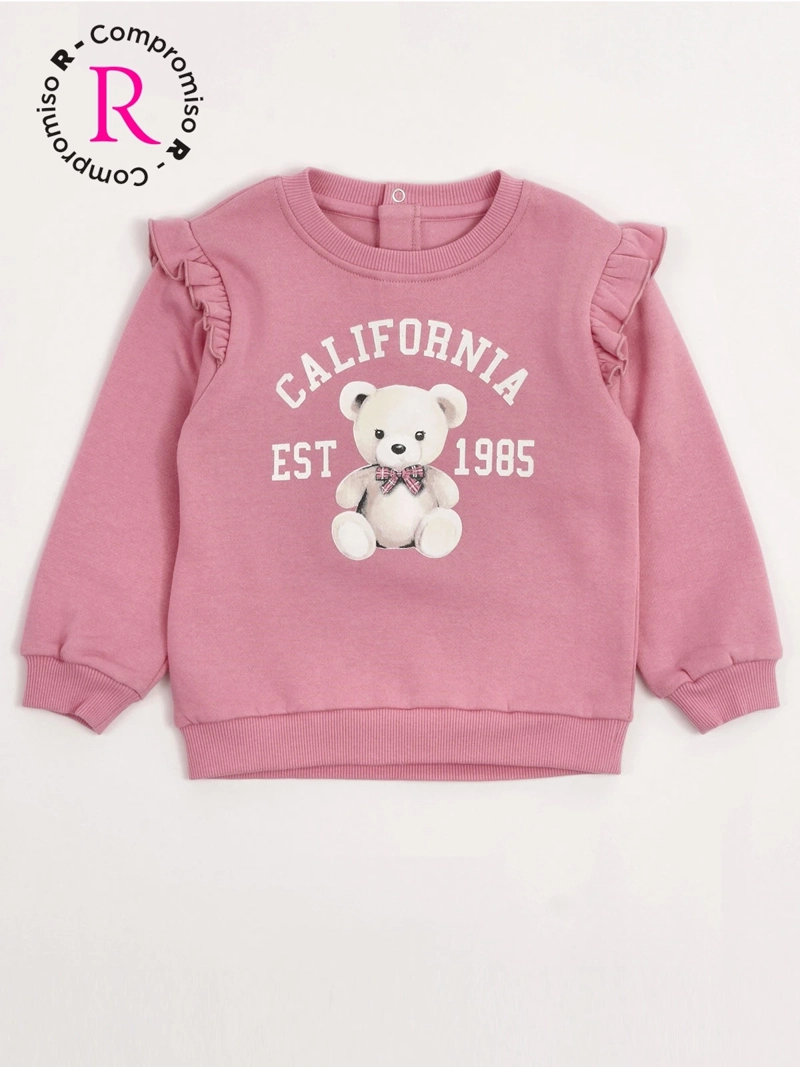 POLERÓN NIÑA BABY HARVEST ALGODÓN ESTAMPADO