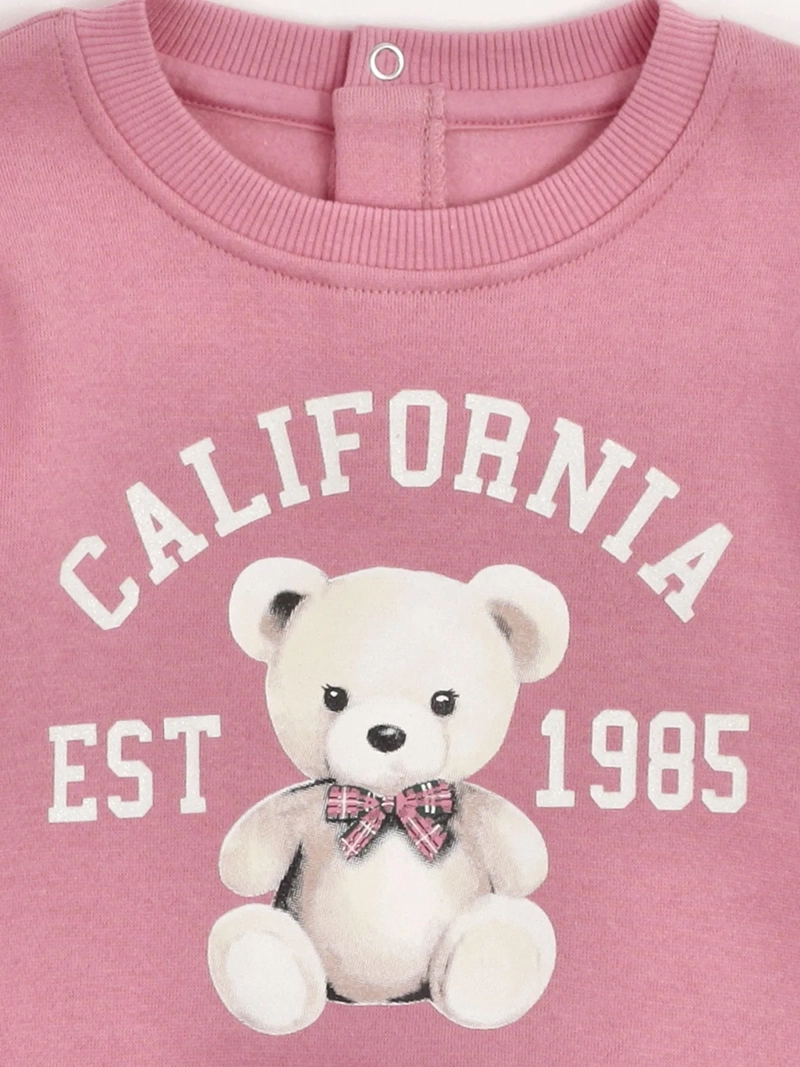 POLERÓN NIÑA BABY HARVEST ALGODÓN ESTAMPADO - 4