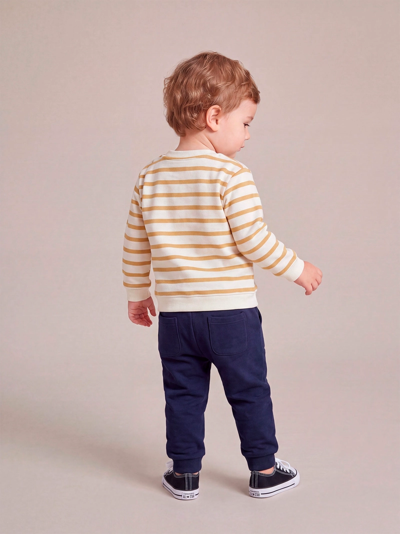 CONJUNTO POLERÓN + PANTALÓN DE BUZO NIÑO BABY HARVEST  - 2