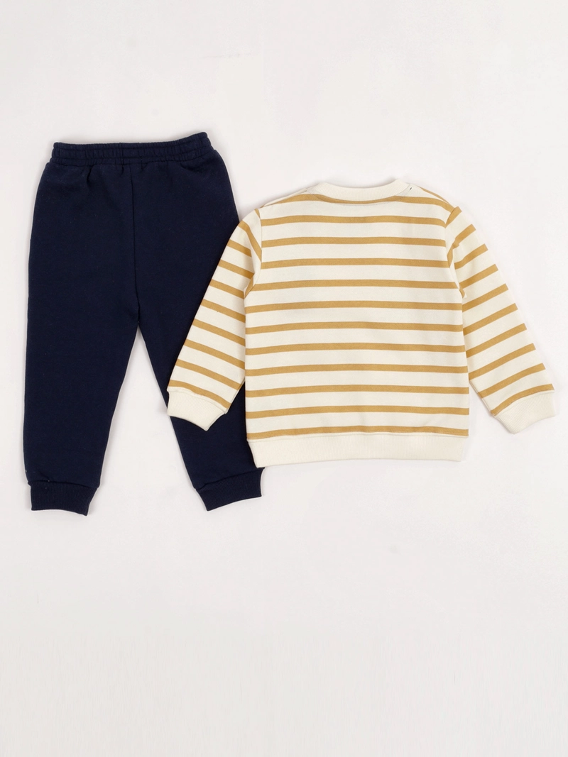 CONJUNTO POLERÓN + PANTALÓN DE BUZO NIÑO BABY HARVEST  - 4