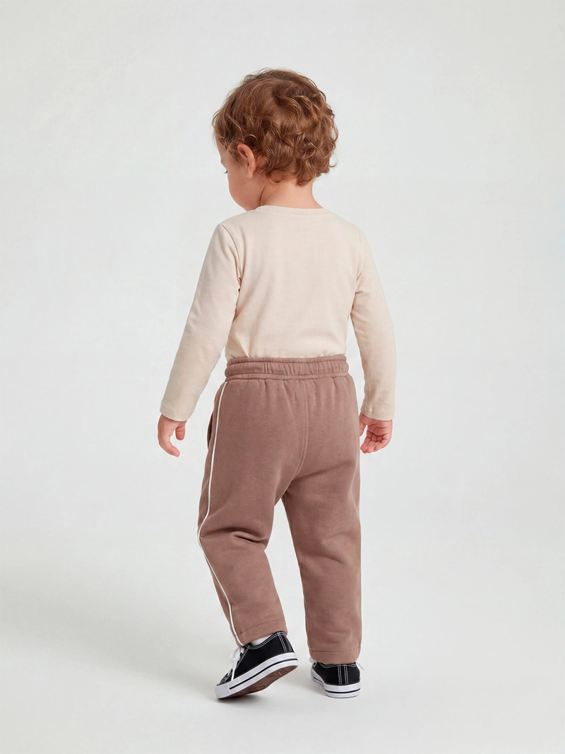 PANTALÓN DE BUZO NIÑO BABY HARVEST ALGODÓN RECTO - 2