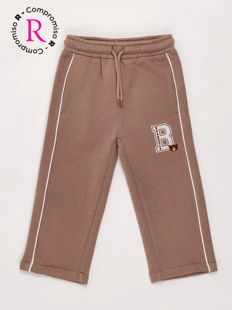 PANTALÓN DE BUZO NIÑO BABY HARVEST ALGODÓN RECTO - 3
