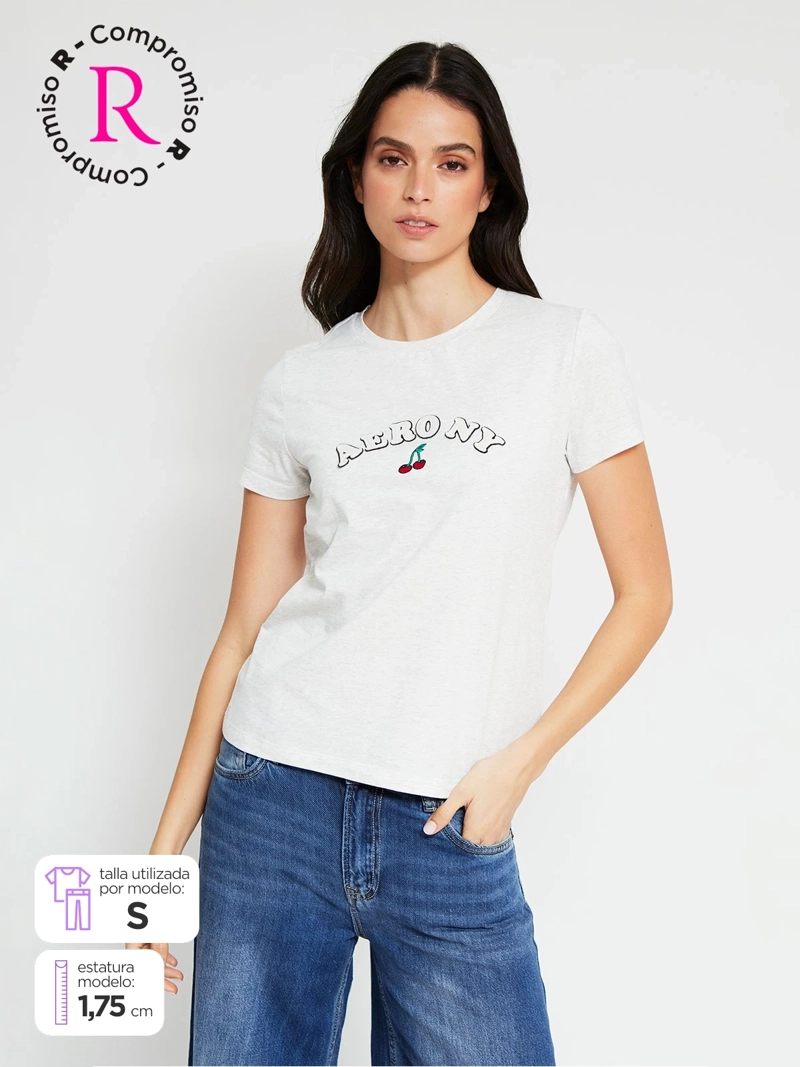 POLERA MUJER AEROPOSTALE ALGODÓN