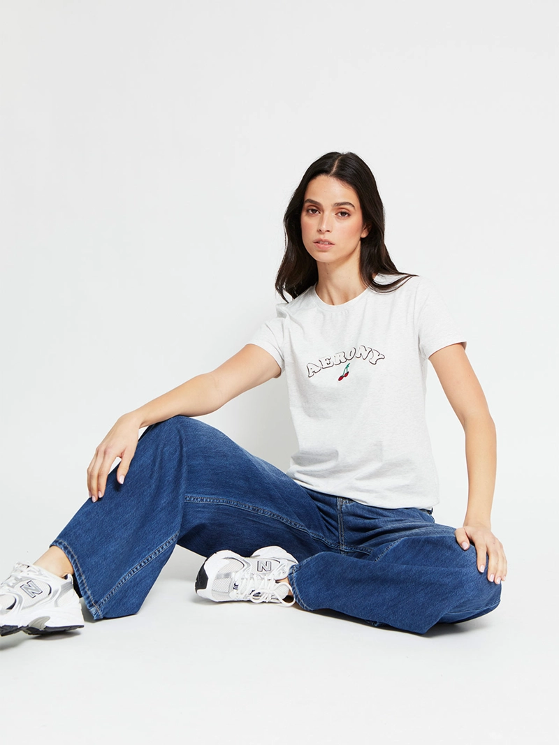 POLERA MUJER AEROPOSTALE ALGODÓN  - 5