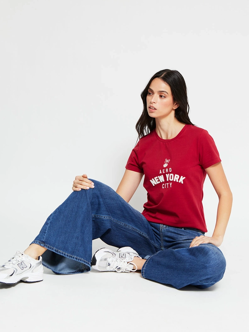 POLERA MUJER AEROPOSTALE ALGODÓN  - 5