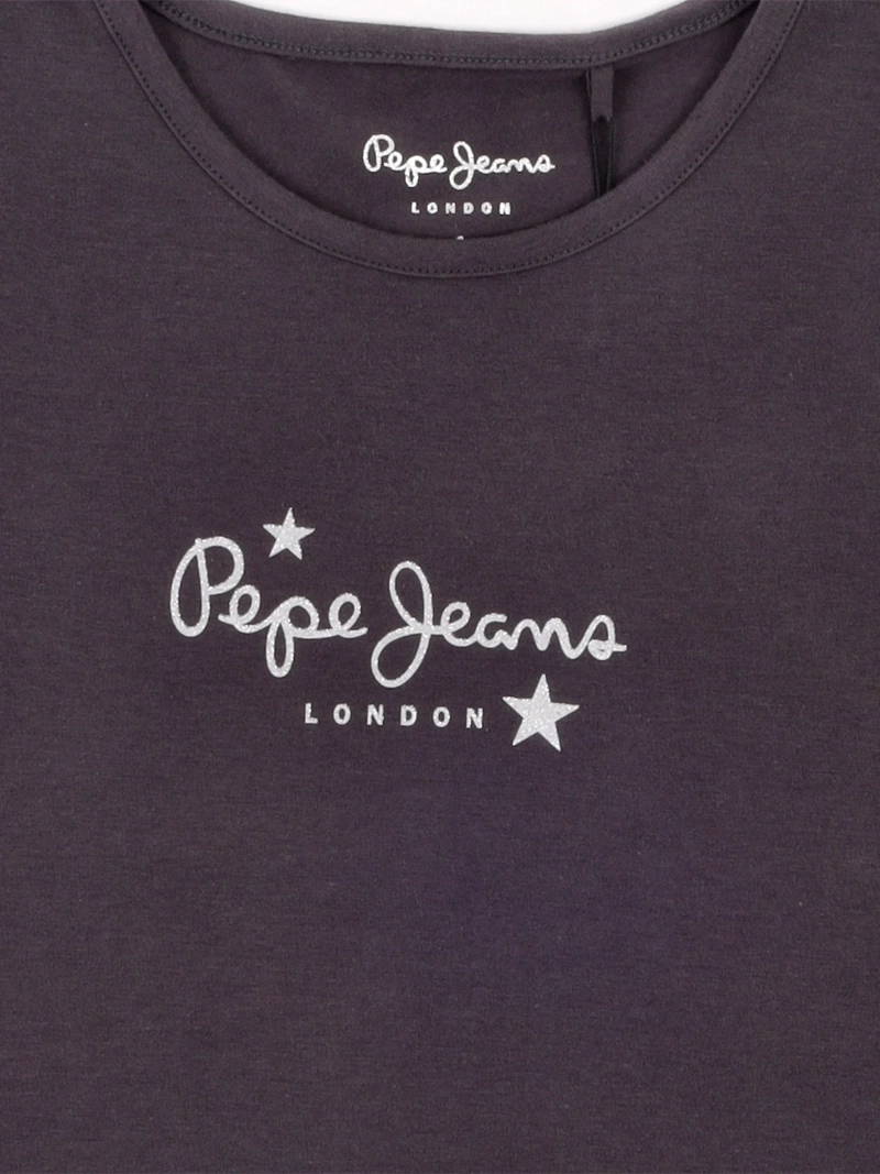 POLERA NIÑA PEPE JEANS ALGODÓN MANGA CORTA - 3