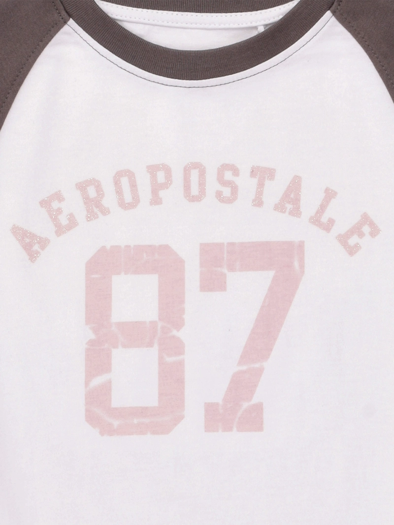 POLERA NIÑA AEROPOSTALE ALGODÓN MANGA CORTA - 3