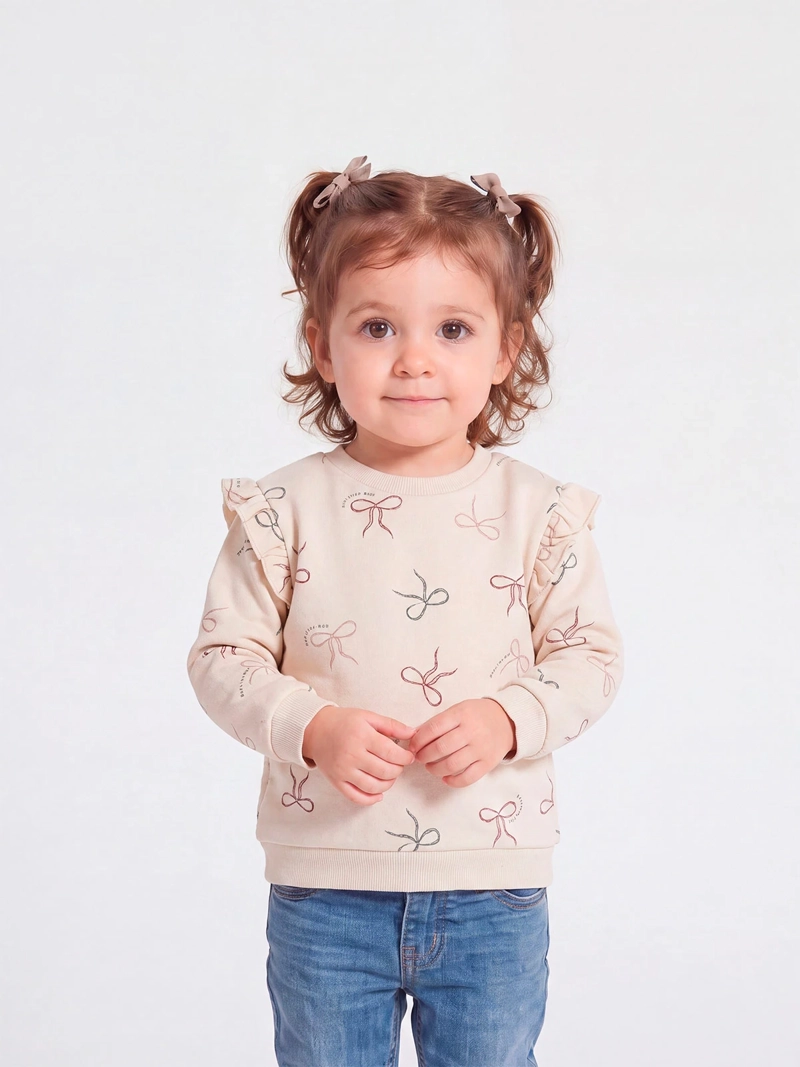 POLERÓN NIÑA BABY HARVEST ESTAMPADO - 1