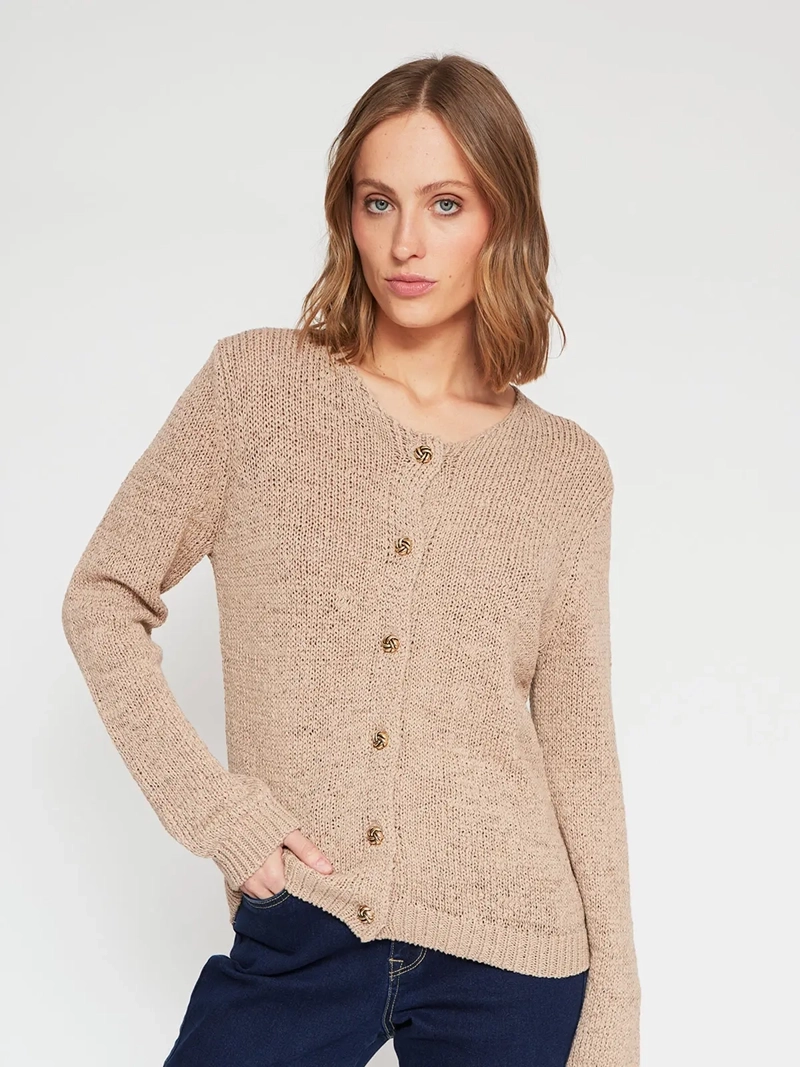 SWEATER MUJER MARQUIS ALGODÓN BOTONES - 2