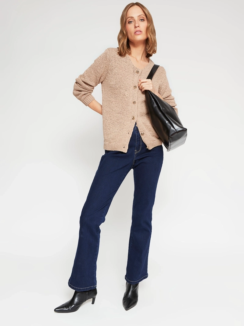 SWEATER MUJER MARQUIS ALGODÓN BOTONES - 5