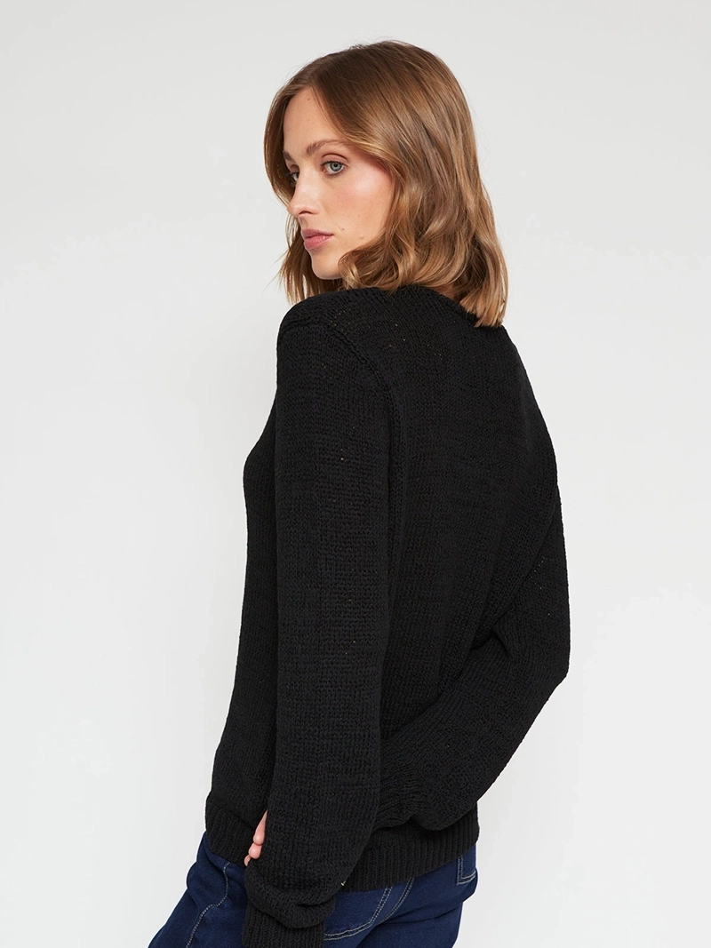 SWEATER MUJER MARQUIS ALGODÓN BOTONES - 3
