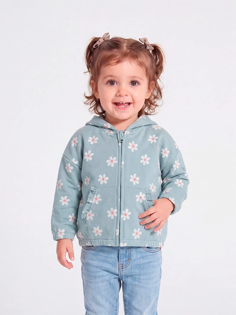 POLERÓN NIÑA BABY HARVEST HOODIE - 1