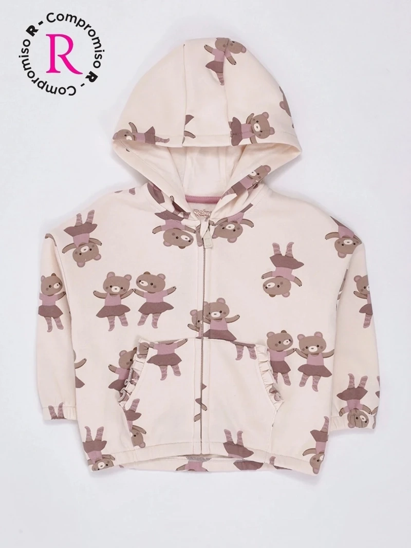 POLERÓN NIÑA BABY HARVEST HOODIE - 3