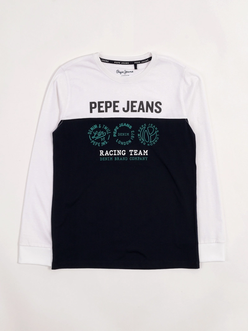 POLERA NIÑO PEPE JEANS ALGODÓN MANGA LARGA - 1