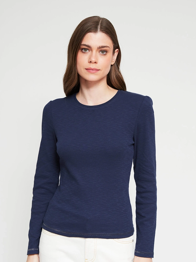 POLERA MUJER REGATTA ALGODÓN MANGA LARGA - 2
