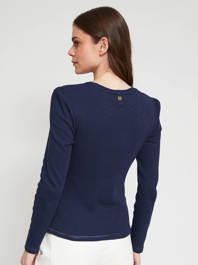 POLERA MUJER REGATTA ALGODÓN MANGA LARGA - 3