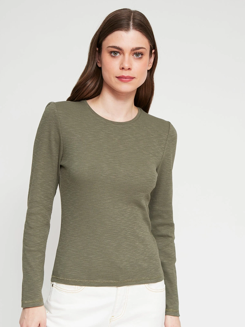 POLERA MUJER REGATTA ALGODÓN MANGA LARGA - 2