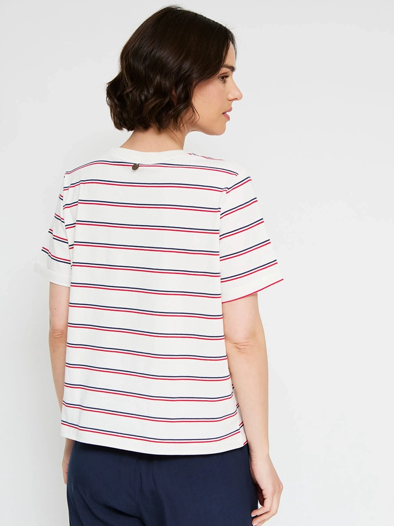 POLERA MUJER REGATTA ALGODÓN MANGA CORTA PRINT - 2