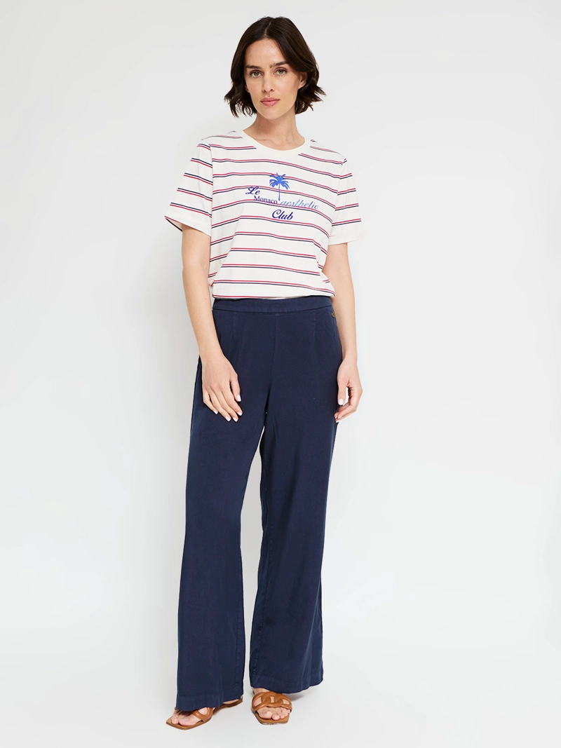 POLERA MUJER REGATTA ALGODÓN MANGA CORTA PRINT - 4