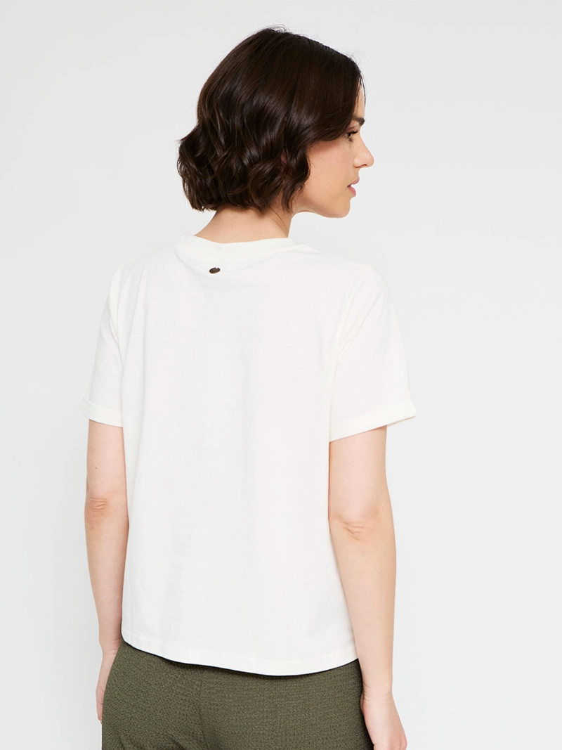POLERA MUJER REGATTA ALGODÓN MANGA CORTA PRINT - 2