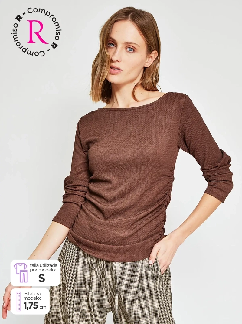 POLERA MUJER REGATTA MANGA LARGA - 1