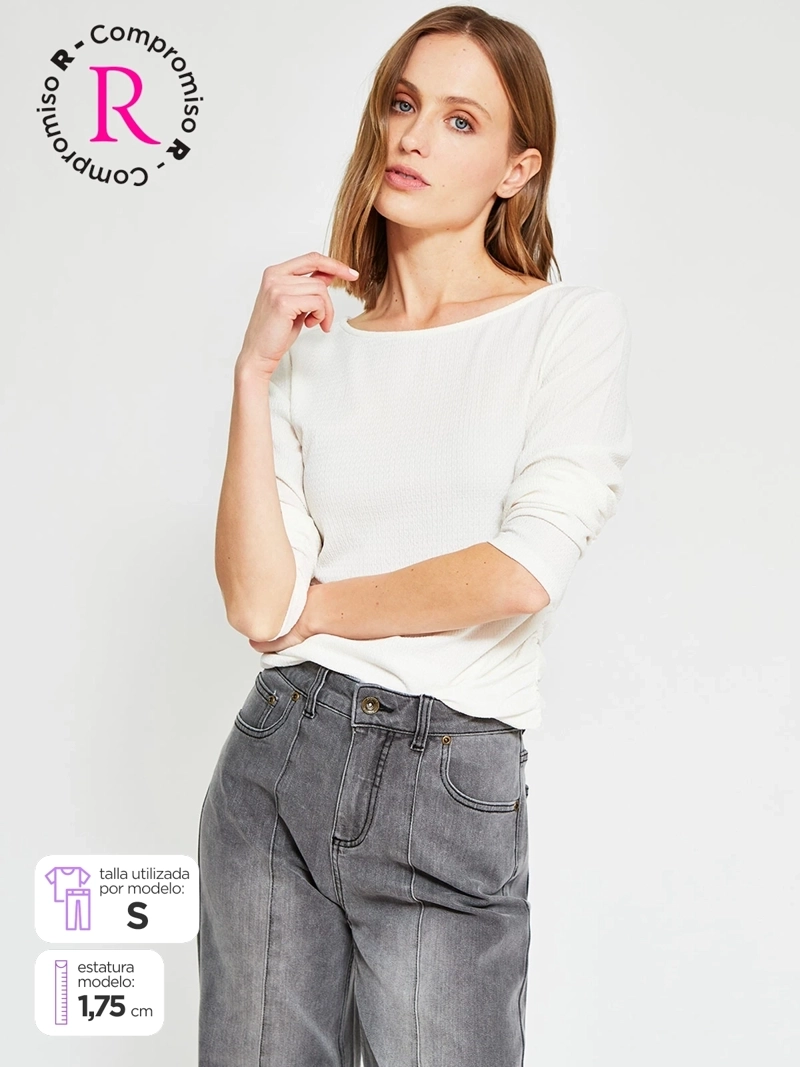 POLERA MUJER REGATTA MANGA LARGA - 1