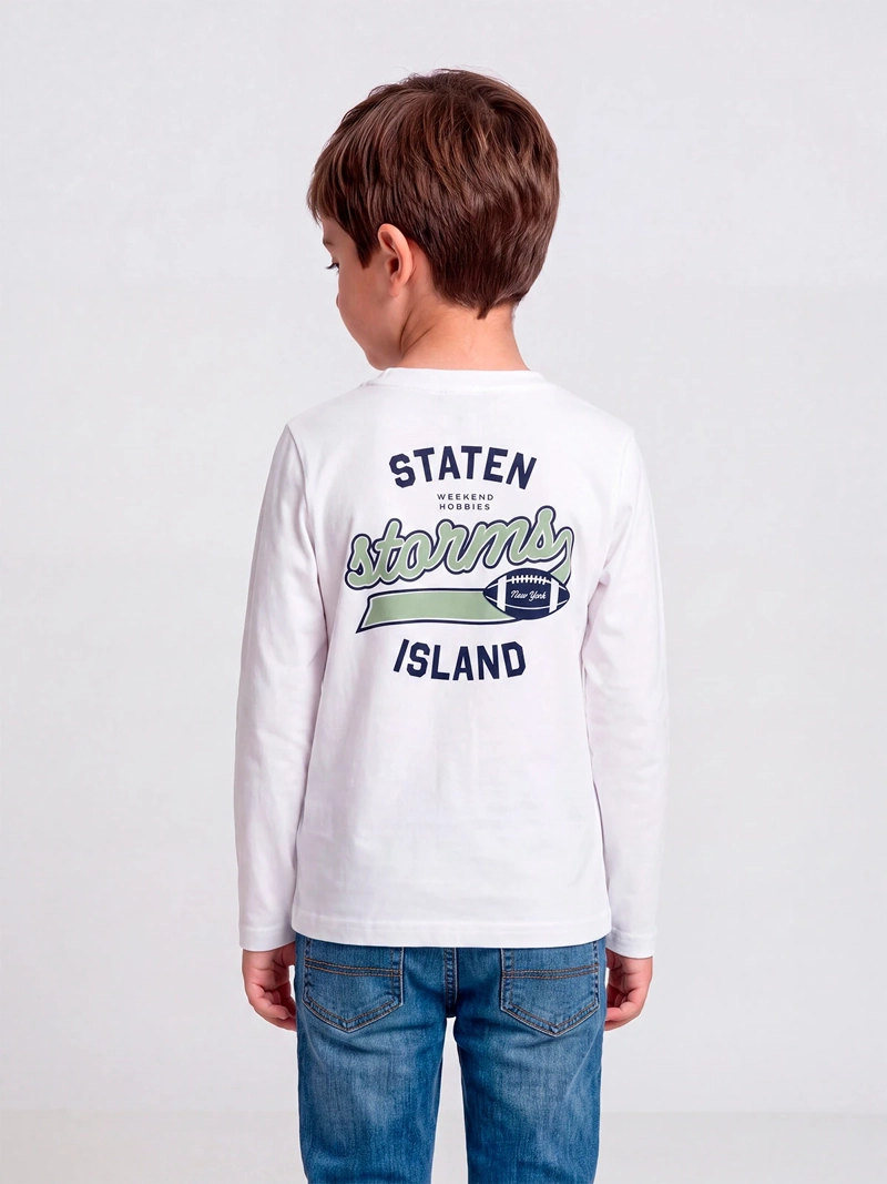 POLERA MANGA LARGA NIÑO HARVEST STORM - 2