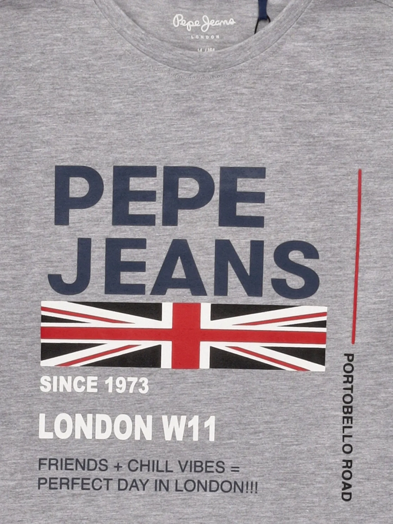 POLERA NIÑO PEPE JEANS ALGODÓN MANGA LARGA - 3