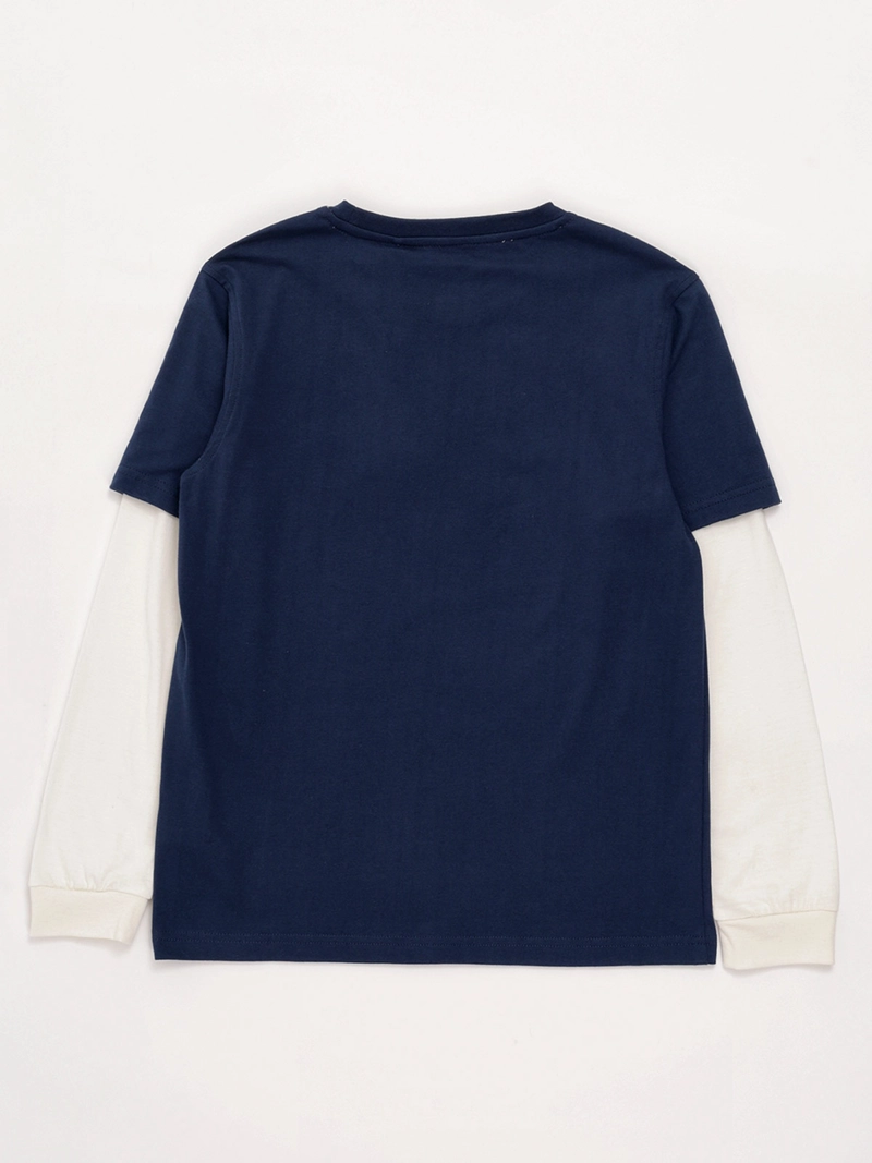 POLERA NIÑO PEPE JEANS ALGODÓN MANGA LARGA - 2