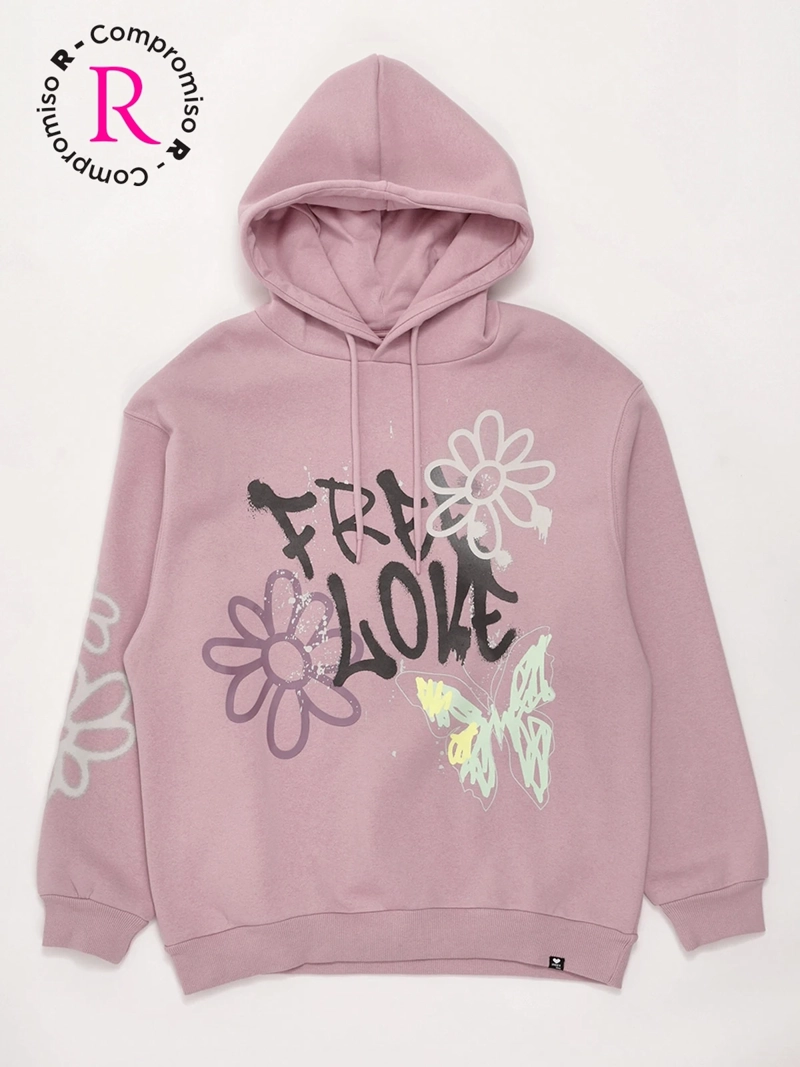 POLERÓN NIÑA INDEX TEEN ALGODÓN OVERSIZE ESTAMPADO - 3