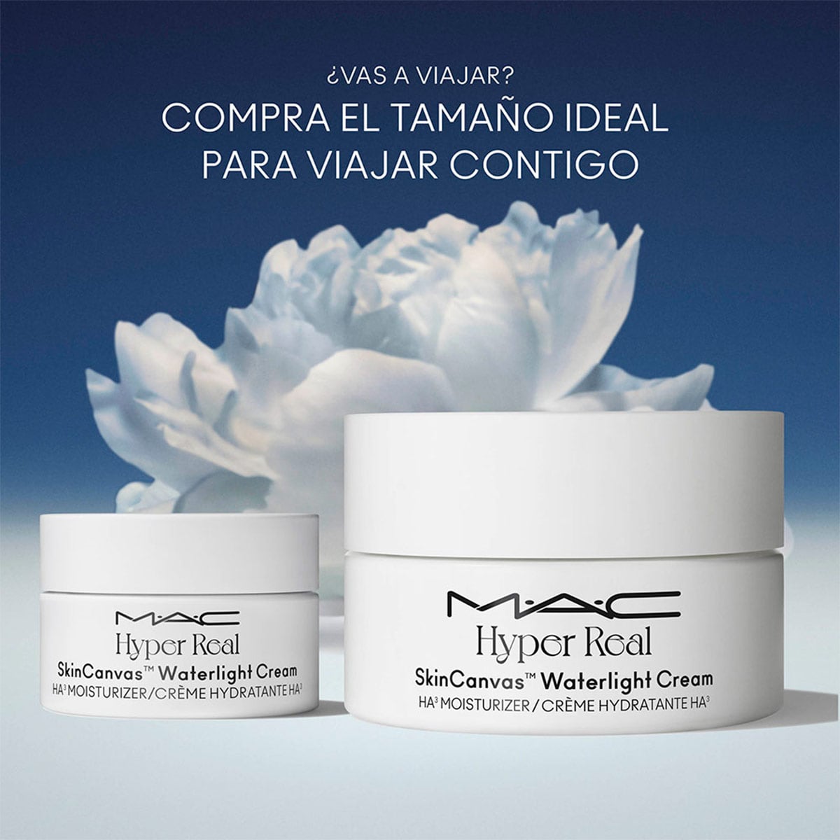 CREMA HIDRATANTE HYPER REAL SKINCANVAS WATERLIGHT CREAM HA3 MOITURIZER MAC 50ML 
 - 6