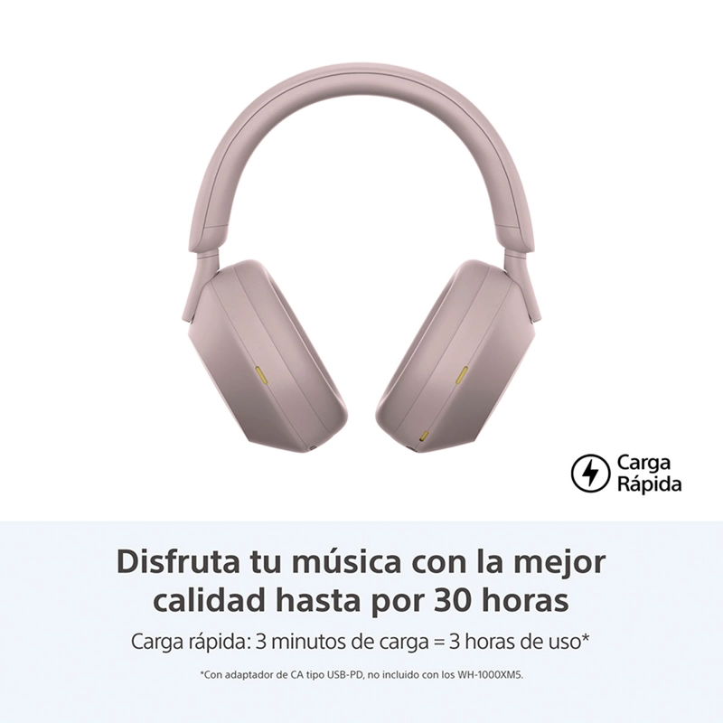 AUDÍFONOS SONY ON EAR WH1000XM5/PMUC BLUETOOTH - 5