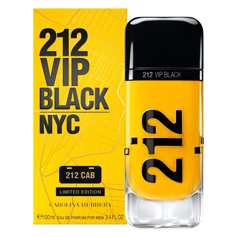 PERFUME HOMBRE CAROLINA HERRERA 212 VIP BLACK 212 CAB EDICIÓN LIMITADA EDP 100ML - 2