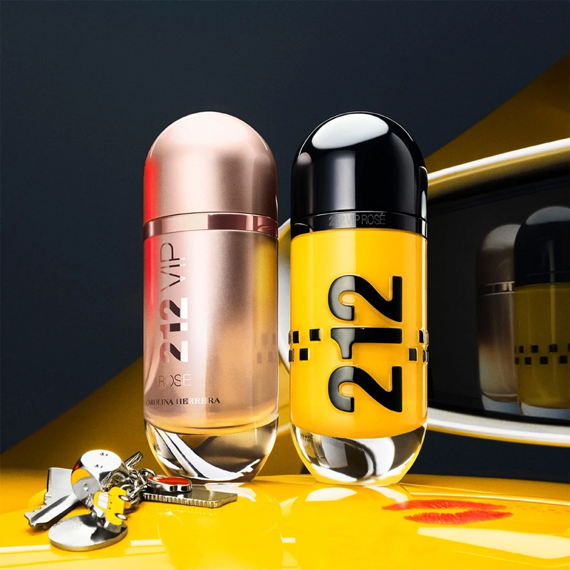 PERFUME MUJER CAROLINA HERRERA 212 VIP ROSÉ 212 CAB EDICIÓN LIMITADA EDP 80ML - 5