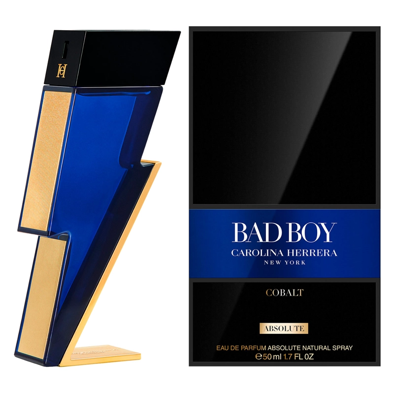 PERFUME CAROLINA HERRERA BAD BOY COBALT ABSOLUTE HOMBRE EDP 50 ML - 2